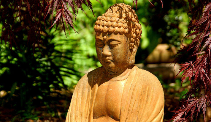 Buddha Gartenfigur